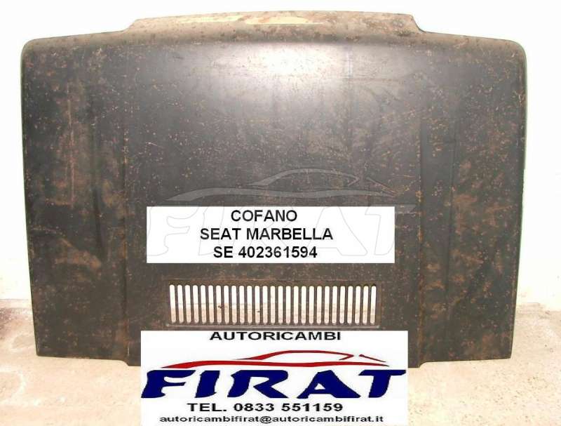 COFANO SEAT MARBELLA